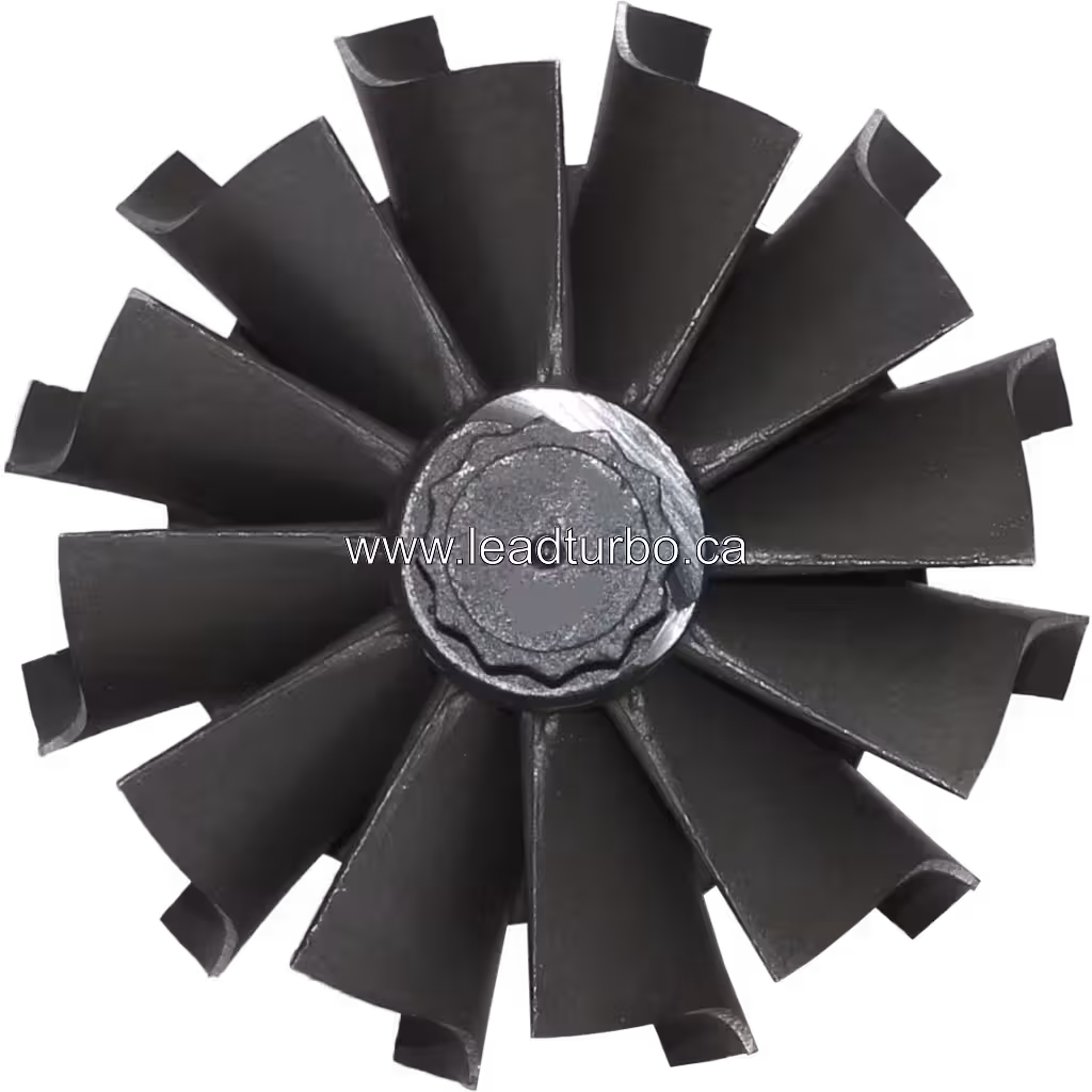 Composant roue turbine turbocompresseur Hino