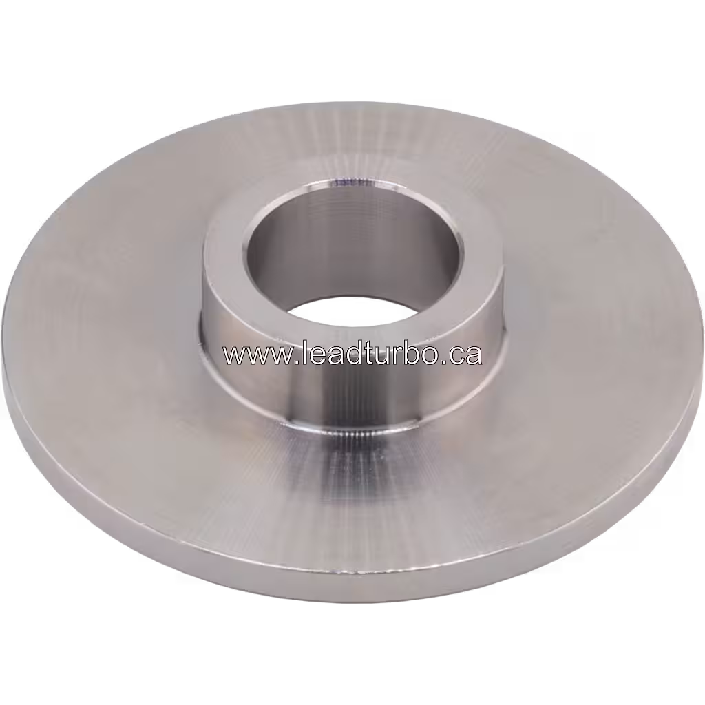Componente de turbocompressor HX83 com furo central e flange externa
