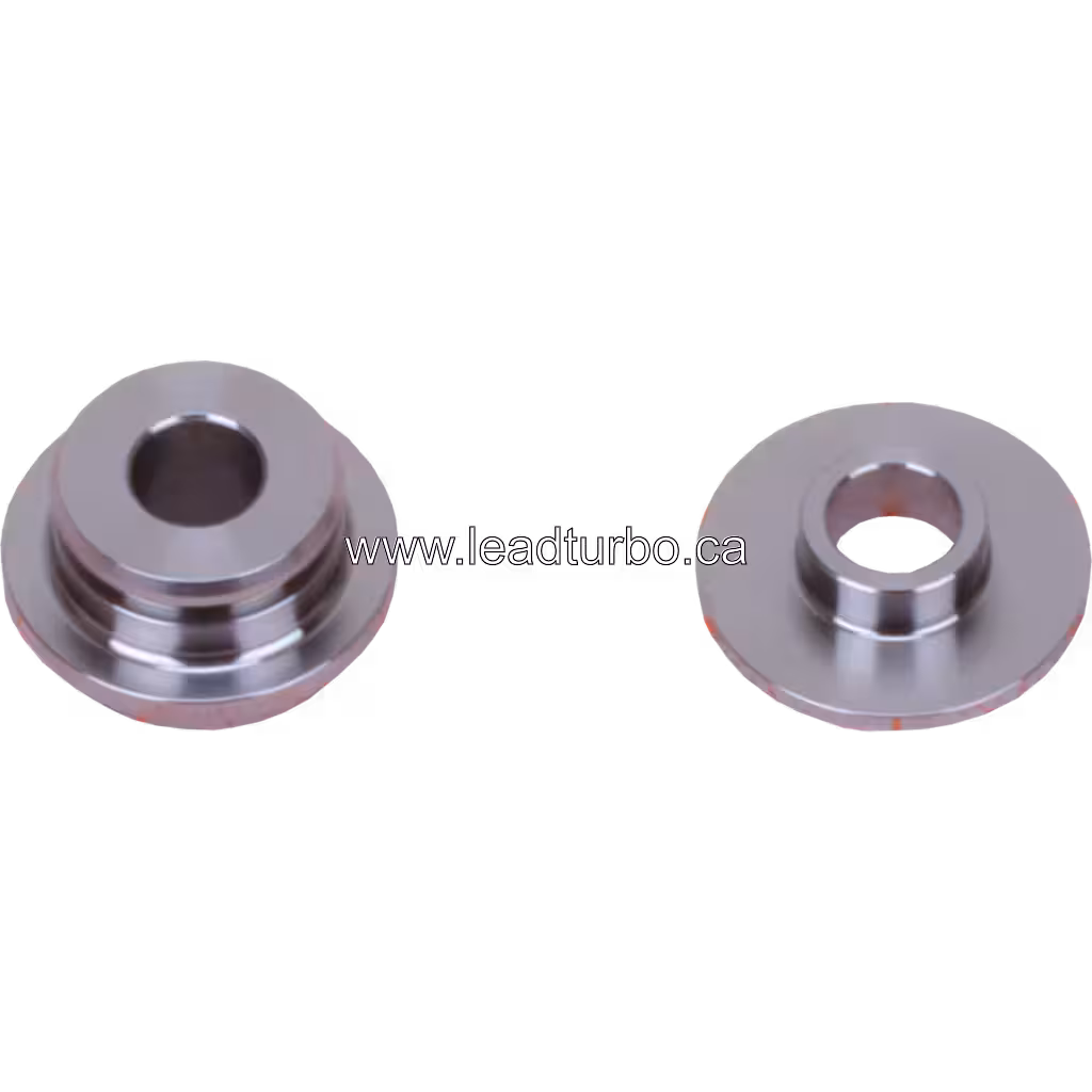 Thrust ring 3530924 HX35W: вид зверху, металевий компонент з внутрішньою різьбою та зовнішнім фланцем