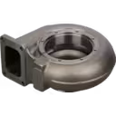 Vue 45 degrés de la turbine housing 3597475-CAST-3 pour CUMMINS QST30