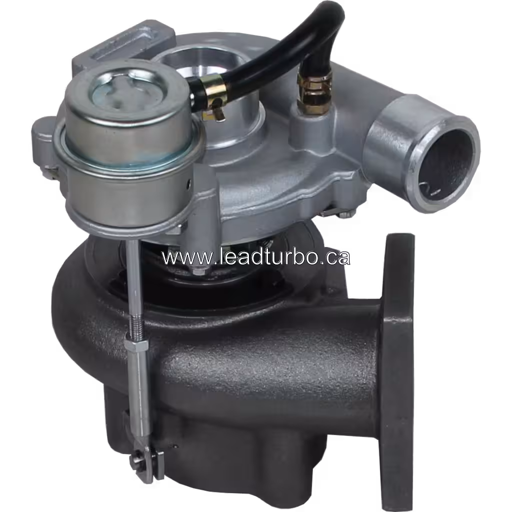 Vista lateral del turbo 2674A421 referencia 754111-0007