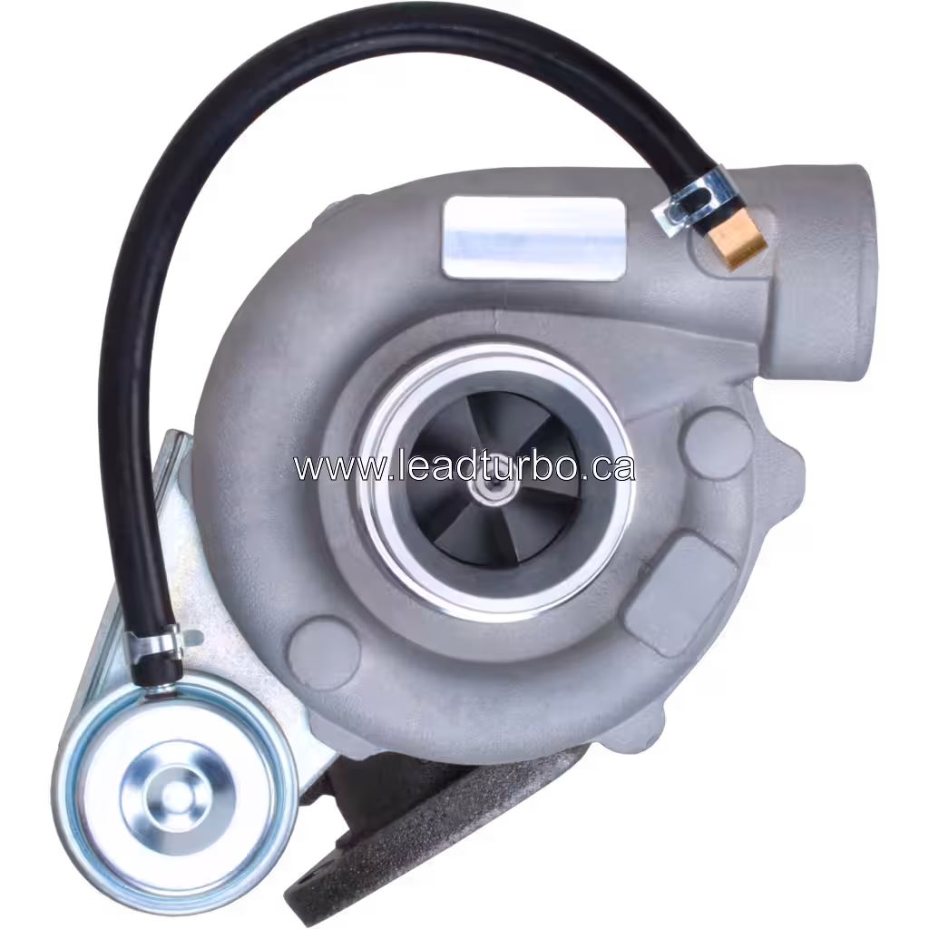 Detalle del alojamiento del turbo JX493ZQ