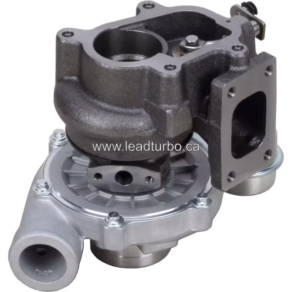 Turbocompresseur 738769-5004 GT22 pour Foton BJ493ZLQ3 bottom 45 degree view