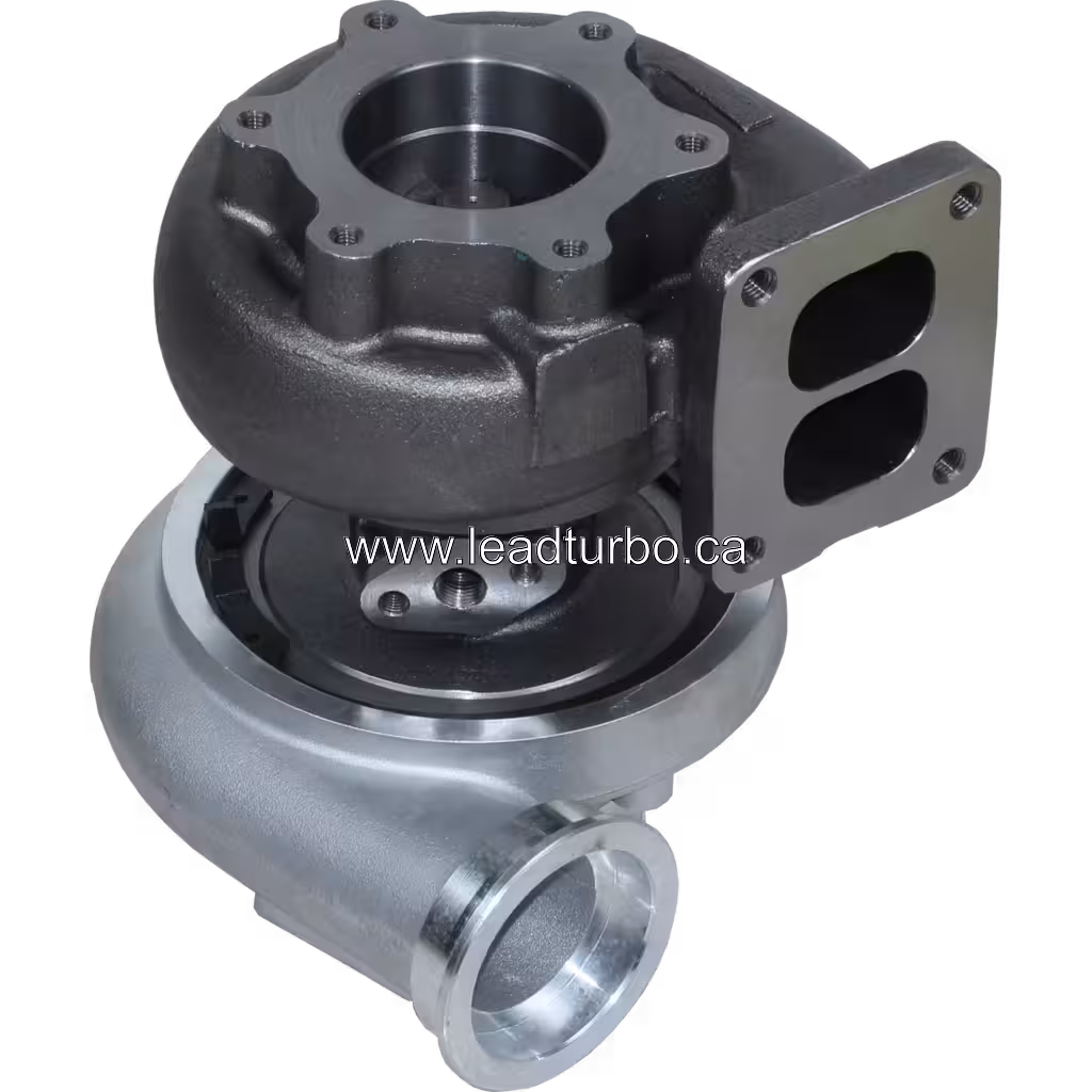 Turbocompresseur HX40 5001836950 pour Renault et Opel bottom 45 degree view