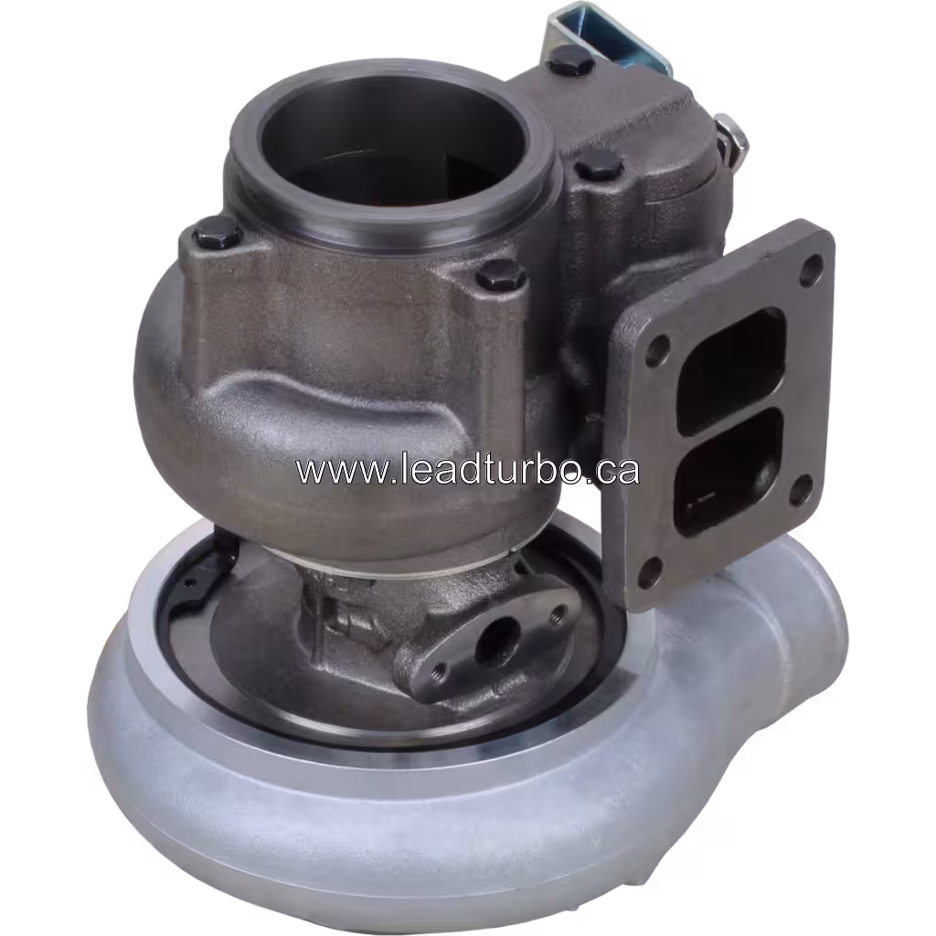 Turbolader 6742-01-5000 WH1E für Cummins 6CT – Ersatzanwendung bottom 45 degree view