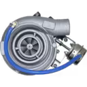 Turbosprężarka 167302 S2EGL-112 do CAT 325B, widok z przodu