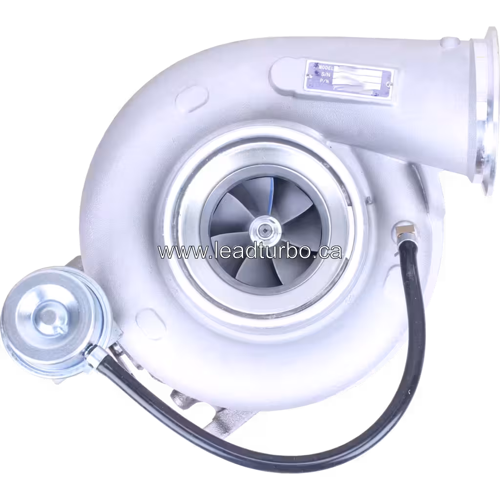 Turbosprężarka 3792809H HX55W do Cummins QSM11 widok z przodu