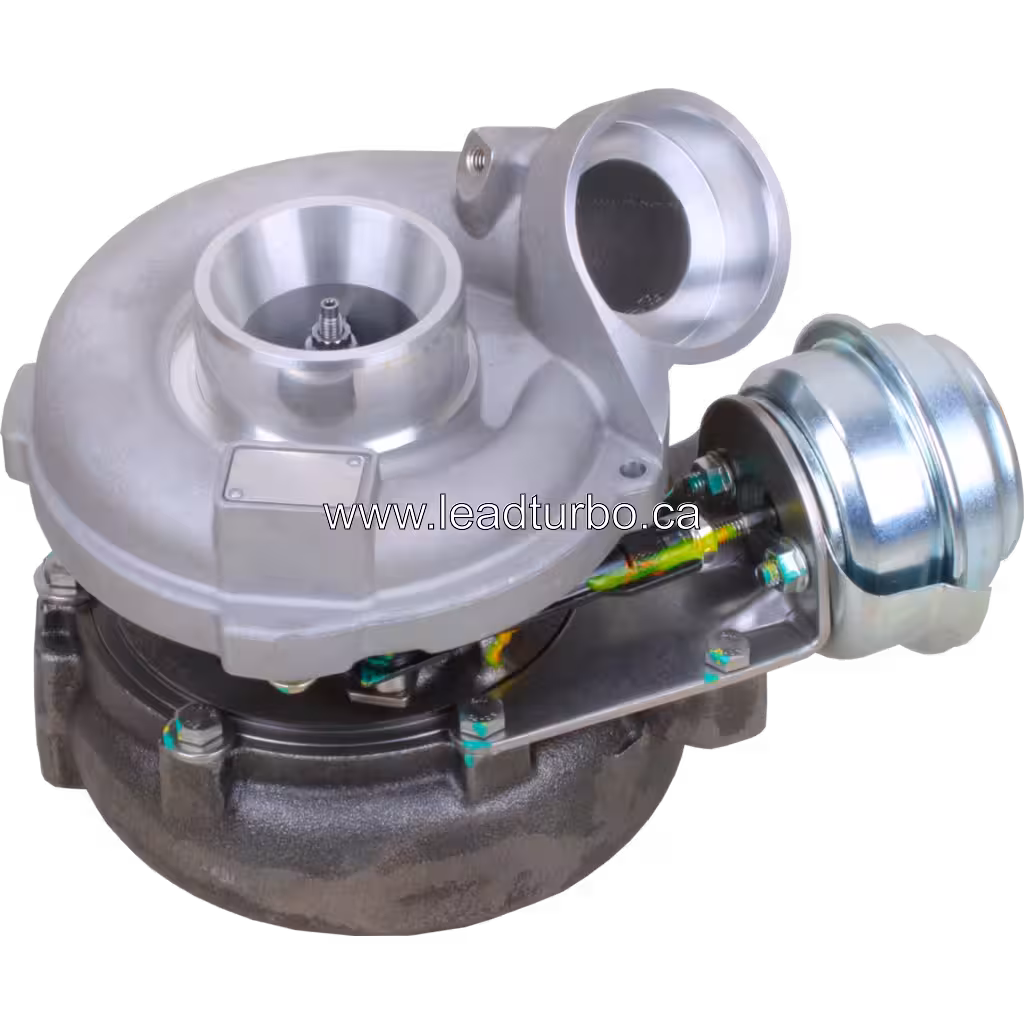 Turbosprężarka 709837-5002S z tabliczką znamionową i numerami OEM