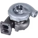 Turbosprężarka 710223-0002 widok z boku, numer OEM 65091007051