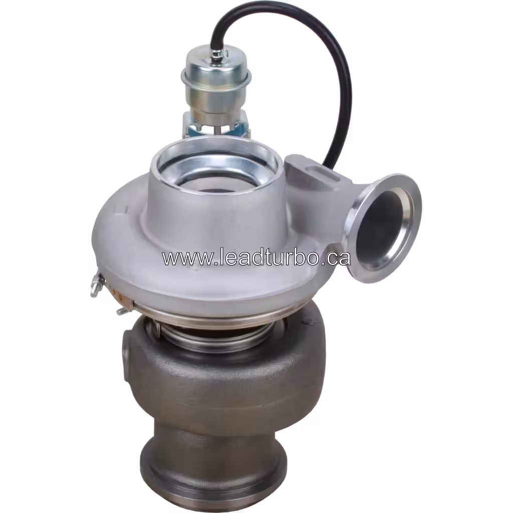 Turbosprężarka LeadTurbo do silnika Cummins ISX2 - szczegóły mocowania