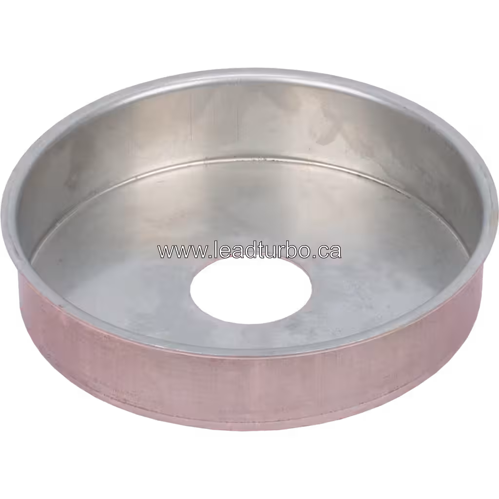 2843424 HS HX83 Turbocharger Heat Shield for Cummins QSK19 bottom 45 degree view