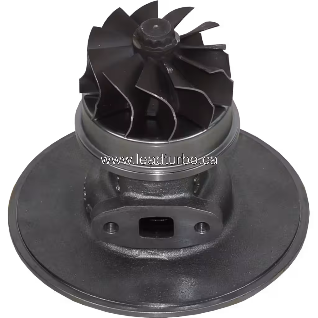 3522803 H2C Turbocharger Core for Cummins M11 Engine bottom 45 degree view