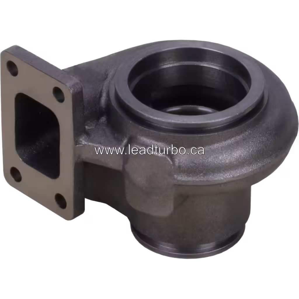 4025227 TH Turbine Housing HY35W Turbocharger (DAF Cummins EEA) bottom 45 degree view