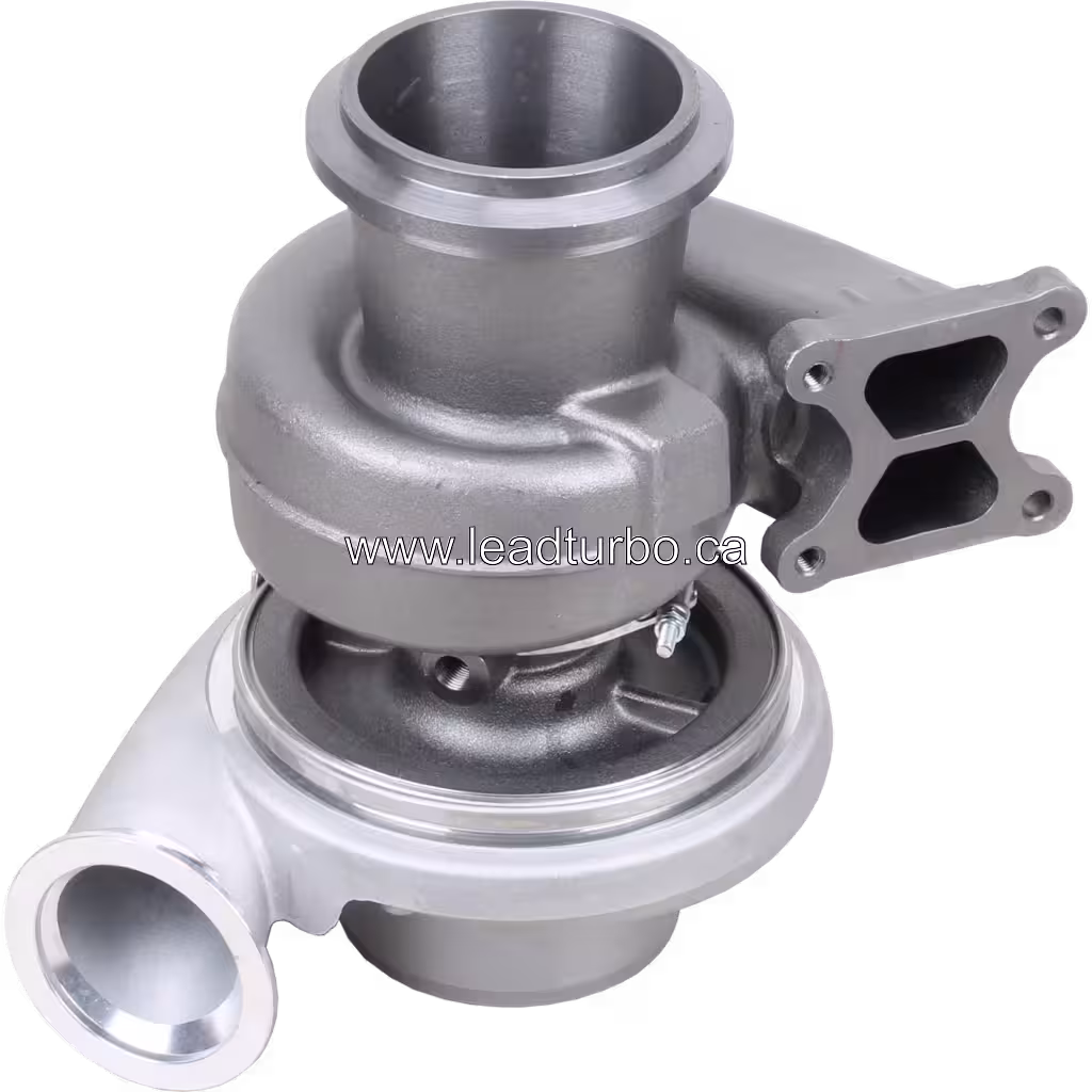 4036892 HX55 Turbocharger Replacement for Cummins ISX1 bottom 45 degree view