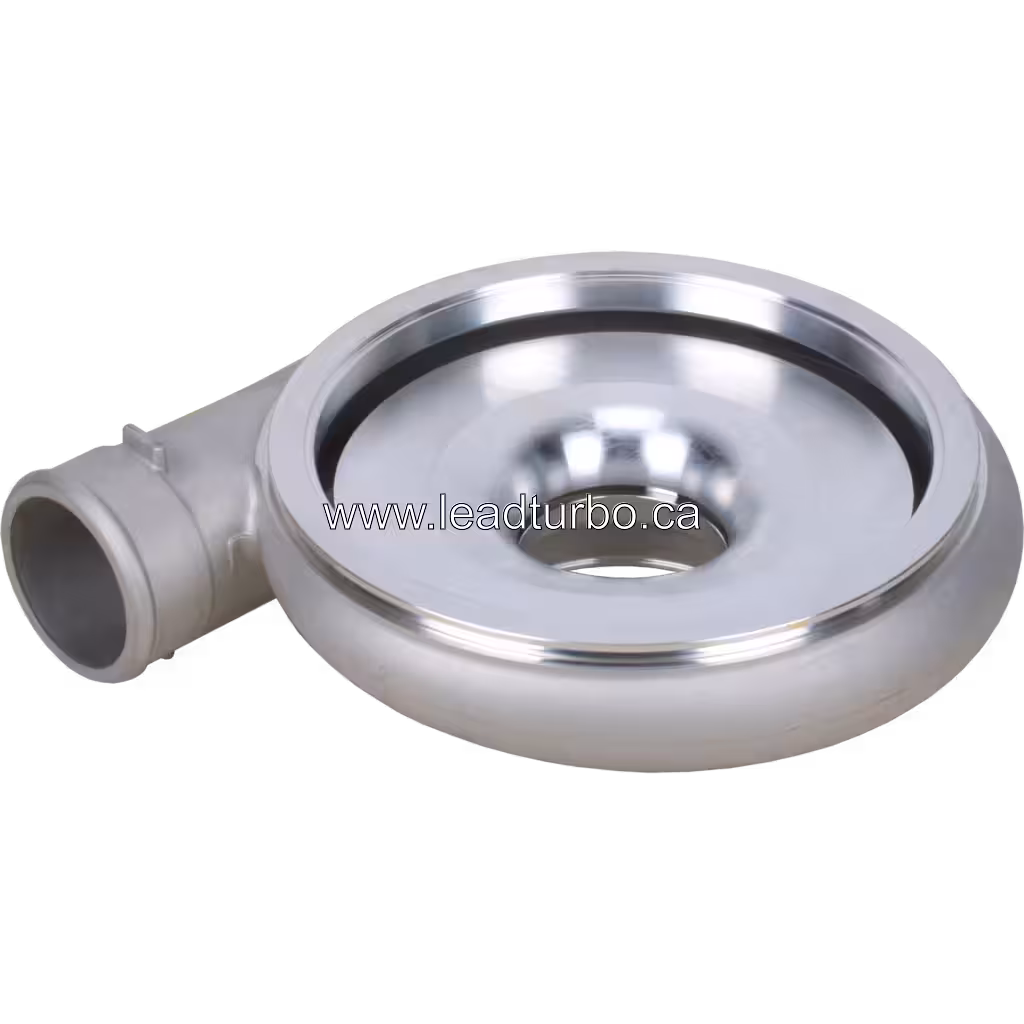 4045413 HX82 Compressor Housing Replacement for Cummins QST30 bottom 45 degree view