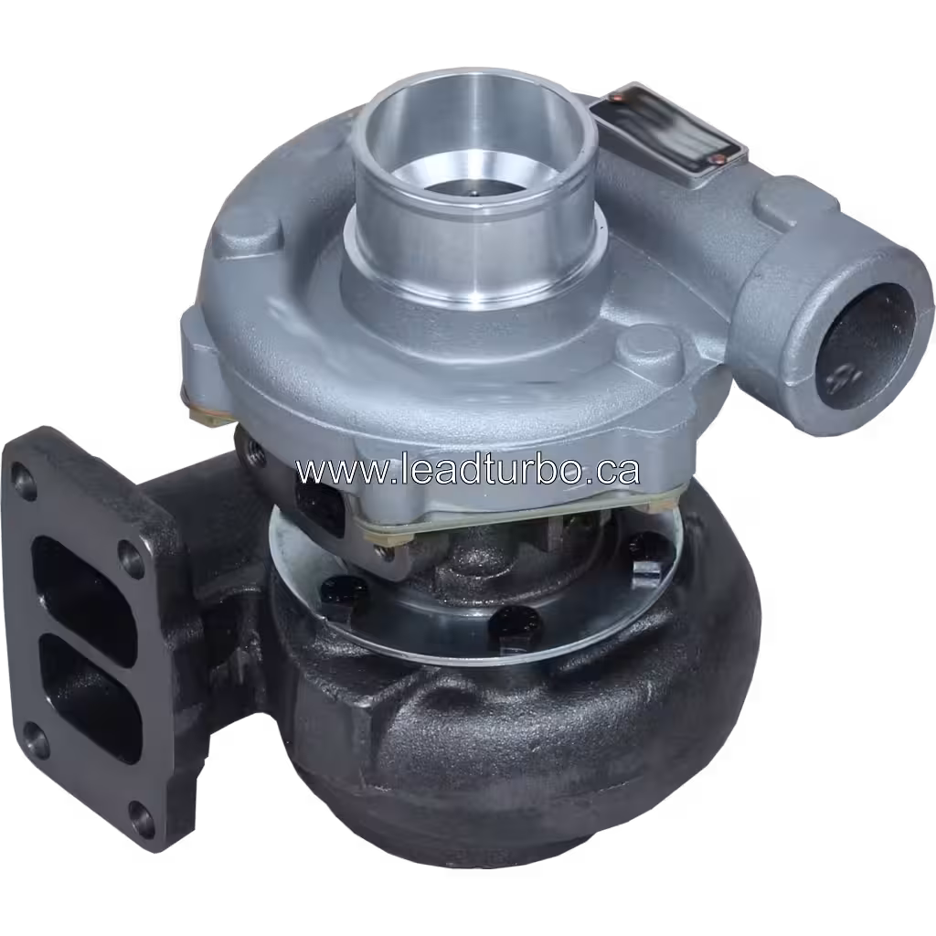 Турбокомпресор LeadTurbo 6206-81-8110 для Komatsu PC200-5, вид спереду