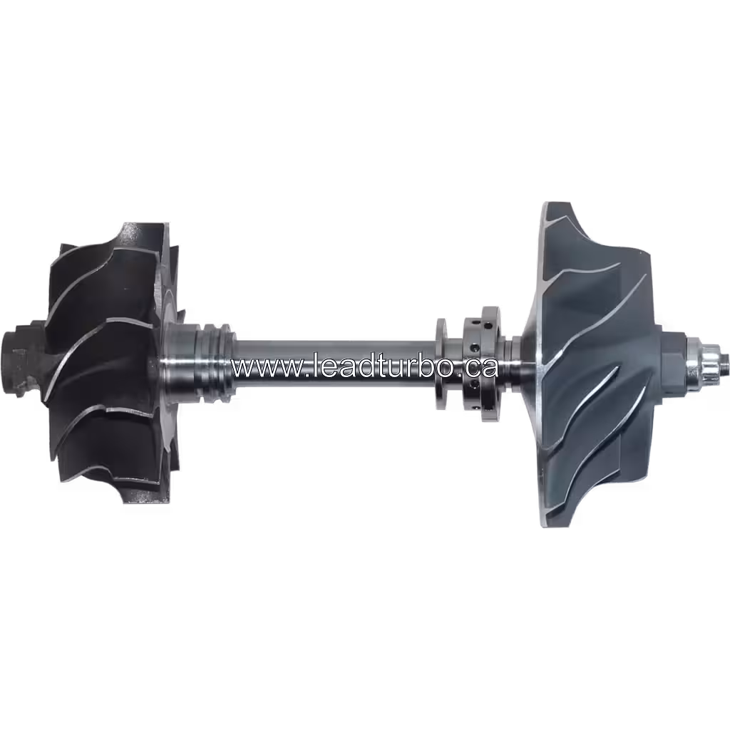 Zestaw rotora 700291-0001 RA do turbosprężarki J96 - widok z przodu