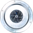 FOR 8973628390 turbocharger core front view showing compressor wheel