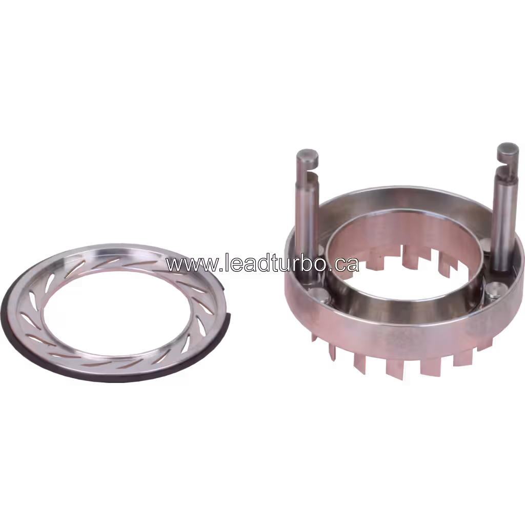 Vista lateral del anillo de inyección J96 para turbocompresor