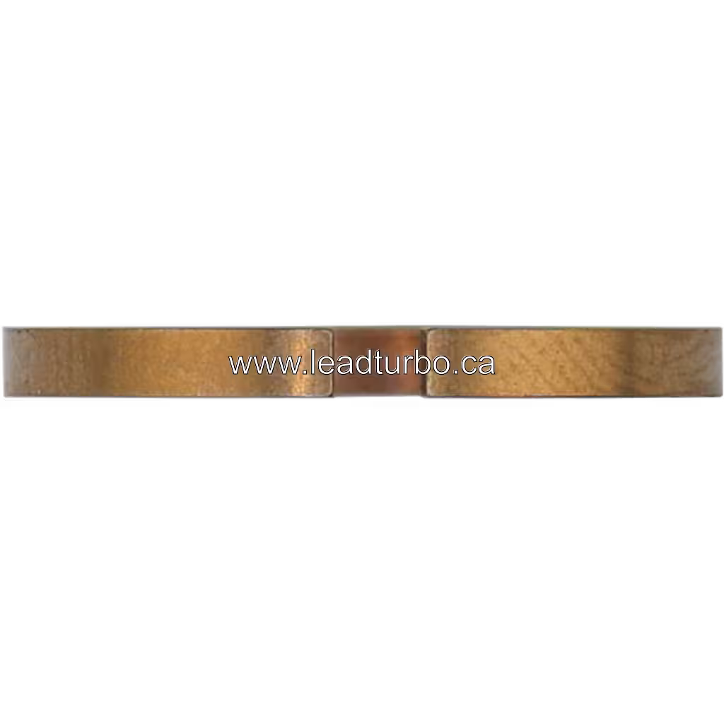 Bague de piston 400749-0006 vue de face, finition métallique