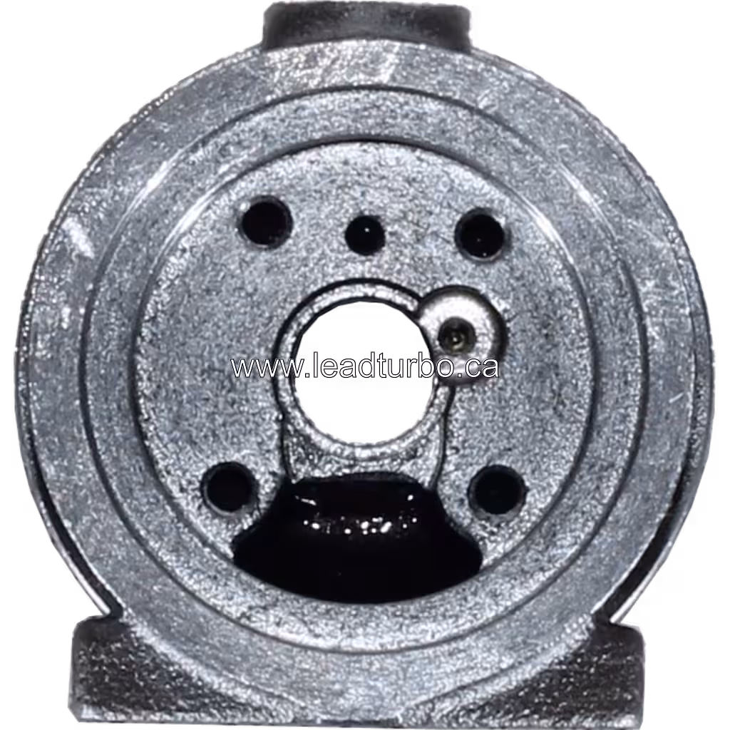 Carcaça de Rolamento de Turbocompressor Nothing para Perkins T4 40 e Cummins top view