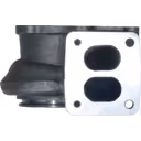 Carcasa de turbina RHG6 FOR VA570090 TH vista frontal