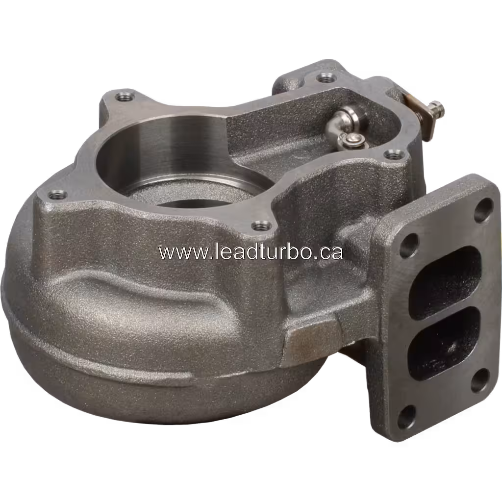 Carter Turbine 3539085 pour Turbo HX40W Cummins L360 45 degree view