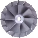 Aluminum compressor wheel for turbo core