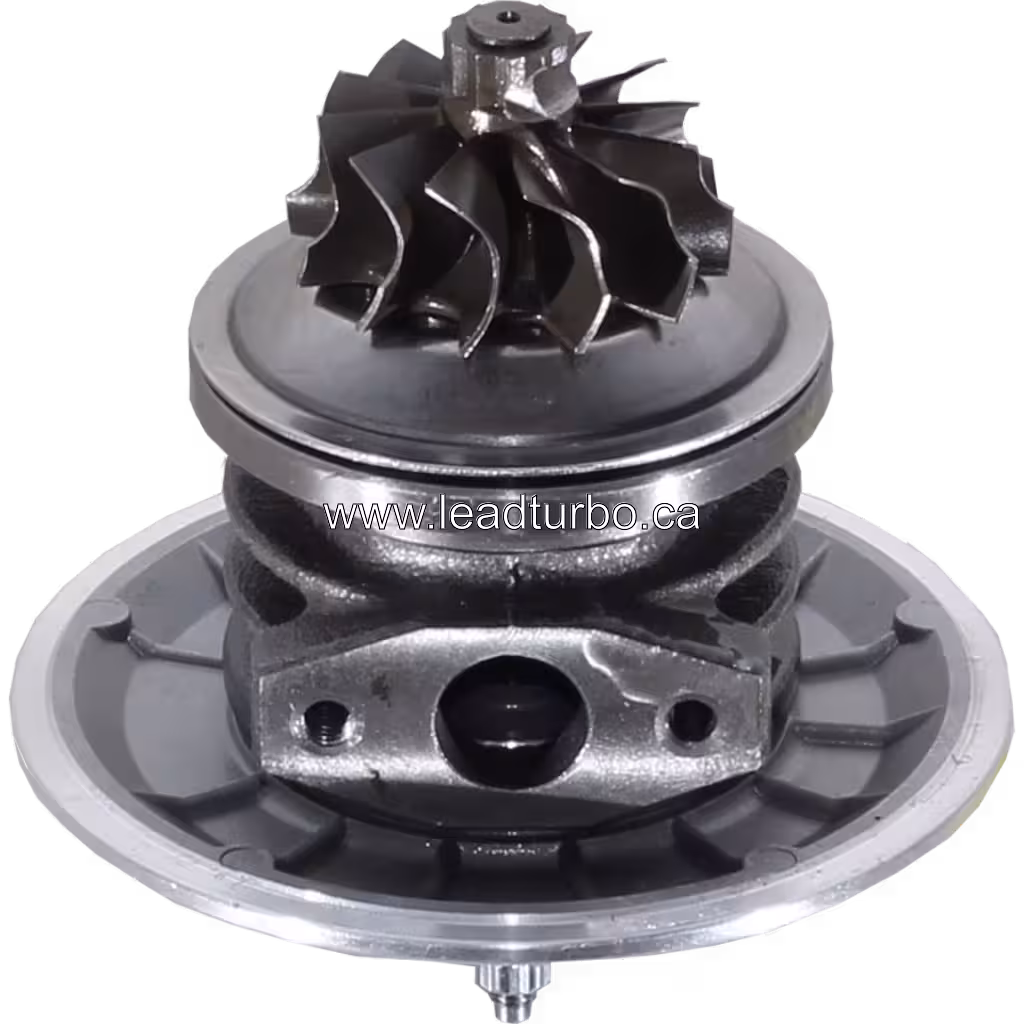 Core турбокомпресора 1662787 GT2052 для Perkins T4 40 4L 97HP bottom 45 degree view