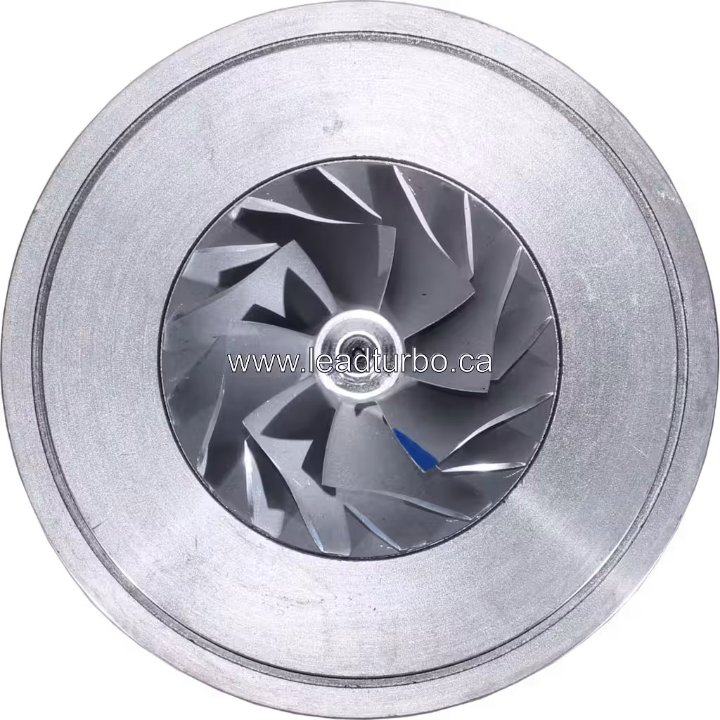 Core turbosprężarki 3545692 H2D widok z przodu