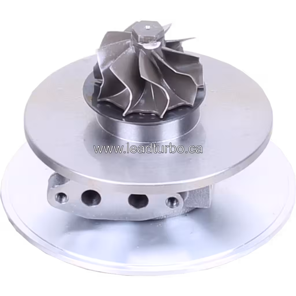 Core турбокомпресора GT2359V 17201-17050 для Toyota Landcruiser 100 (292F) bottom 45 degree view
