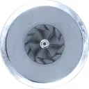 Core J96 FOR 736210-0005 com roda de compressor prateada e carcaça de cartucho preta