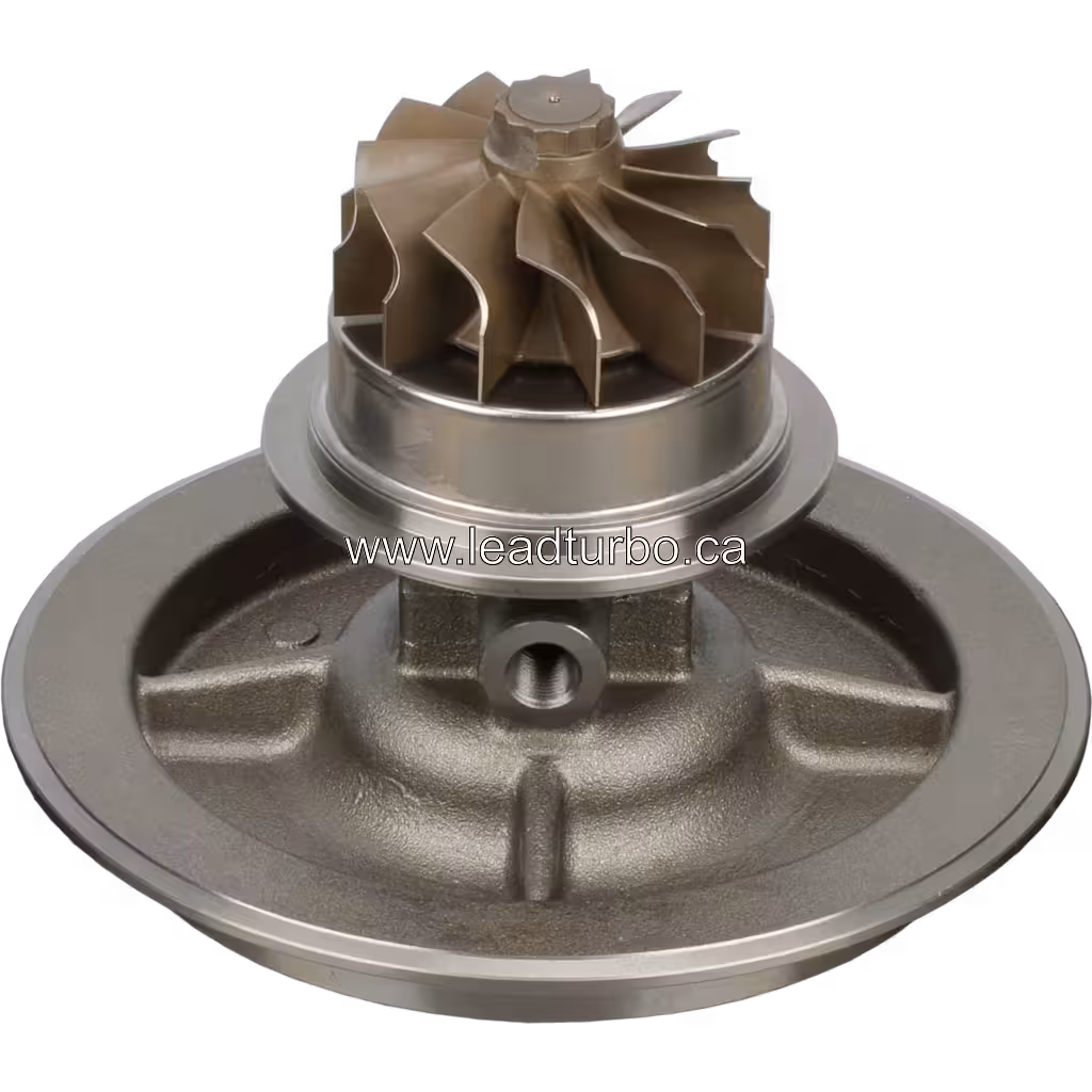 Core de Turbocompresor HX60W 3594608 para Cummins QSX15 bottom 45 degree view