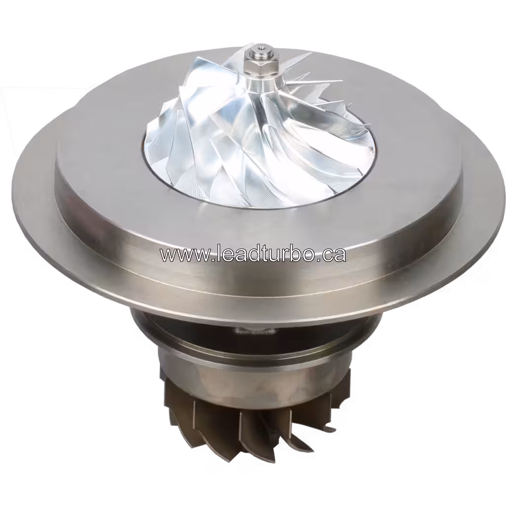 Core de Turbocompresor HX60W 3594608 para Cummins QSX15 45 degree view