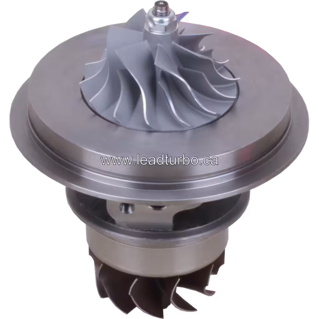 Vista lateral do core turbo 166646 LeadTurbo