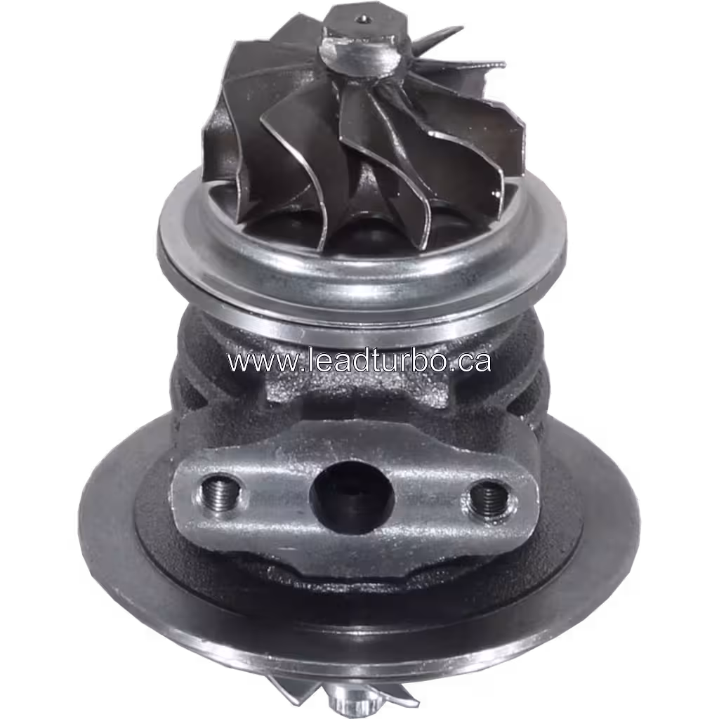 Core de Turbocompressor 443854-0065 T250-01 para Ford New-Holland 7840 bottom 45 degree view