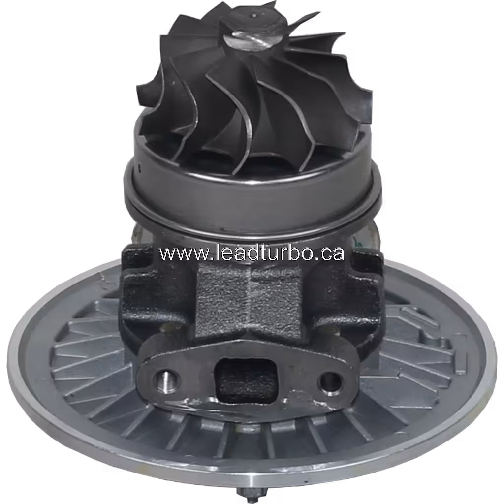 Core turbosprężarki 447450-0008 TO4E04 do Volvo TD63ES bottom 45 degree view