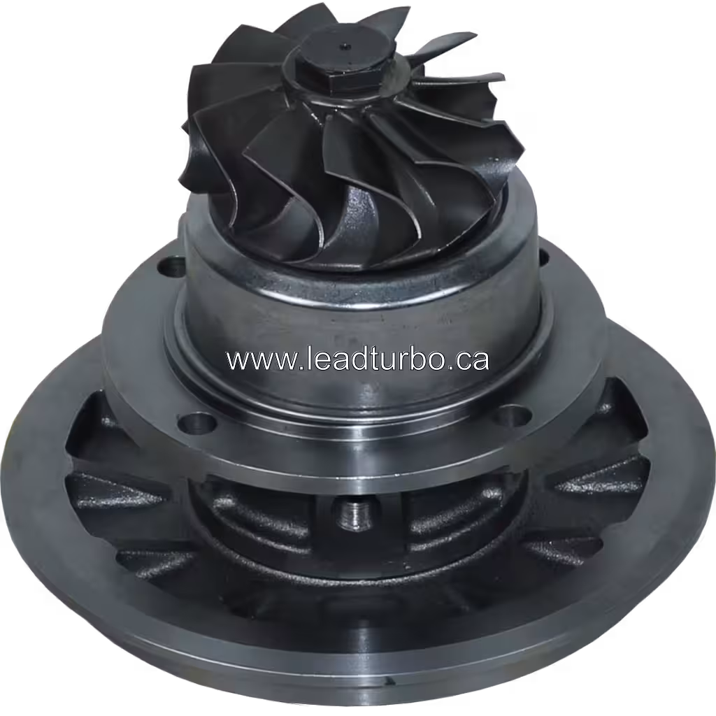 Core turbosprężarki TMF5101 23508410 do Detroit Diesel Series 60 bottom 45 degree view