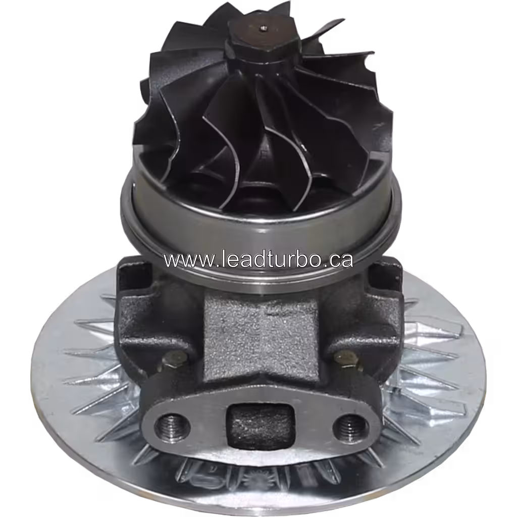 Core turbosprężarki do KOMATSU D66S-1 i PC200-3 (SA6D105/S6D105) bottom 45 degree view