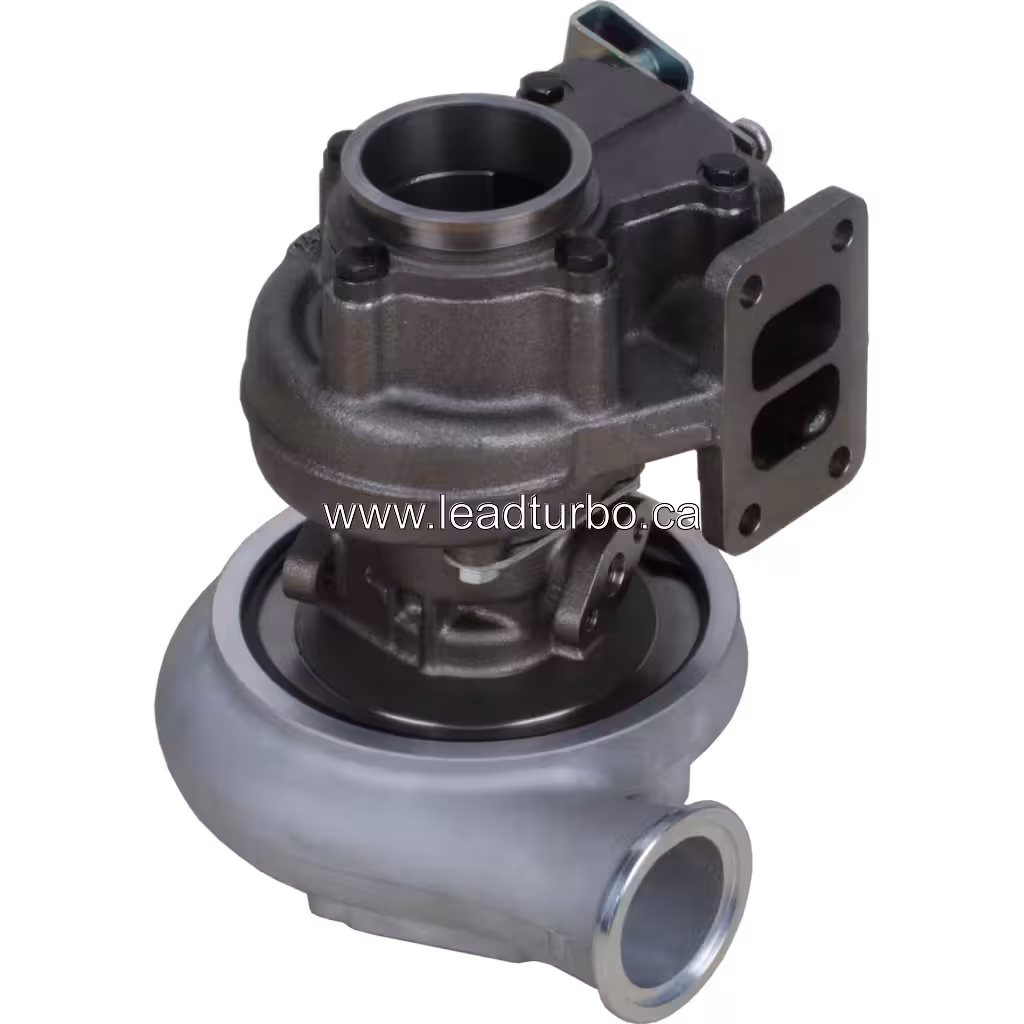 Турбокомпресор HX35W 3532042 для Cummins 6BTAA 210PS bottom 45 degree view