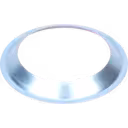 Vista inferior do inlet baffle FOR 3597180 HO a 45 graus