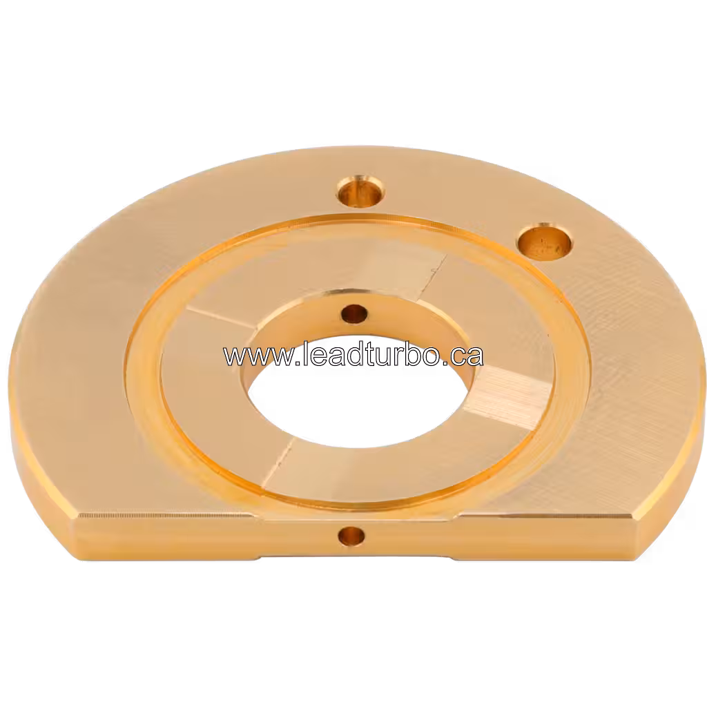 KTR130E-534AW thrust bearing bottom view with machined surface details