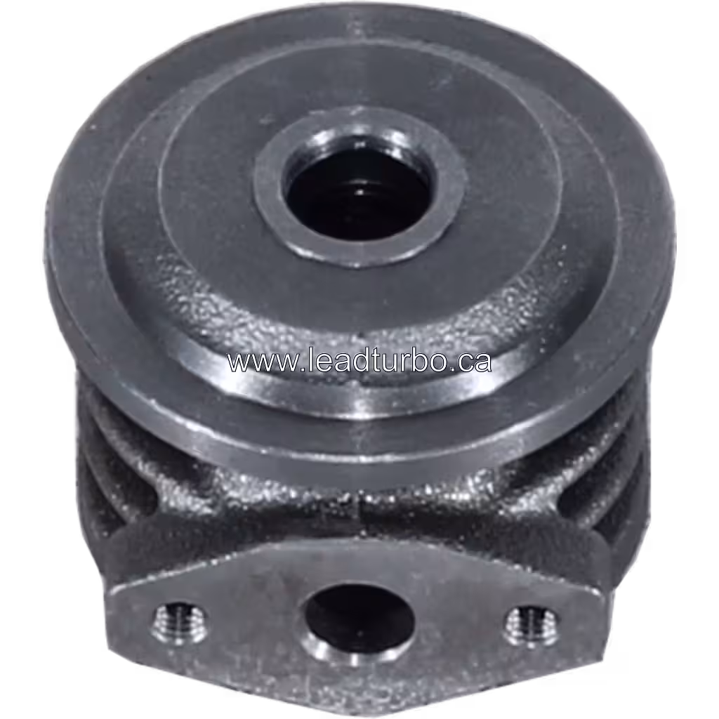 Корпус підшипника турбокомпресора Nothing для Perkins T4 40 4L bottom 45 degree view