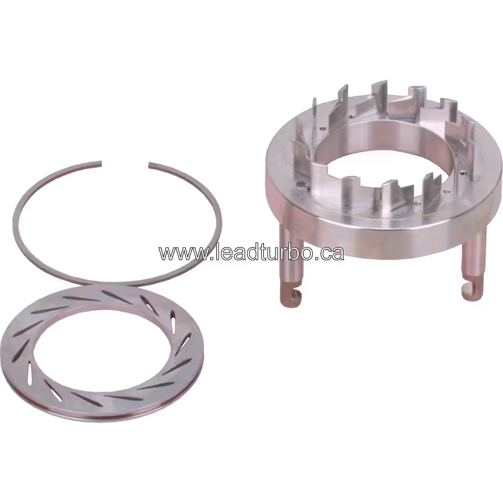 Nozzle Ring Assy 3594774 NRA для турбокомпресора J96 bottom 45 degree view