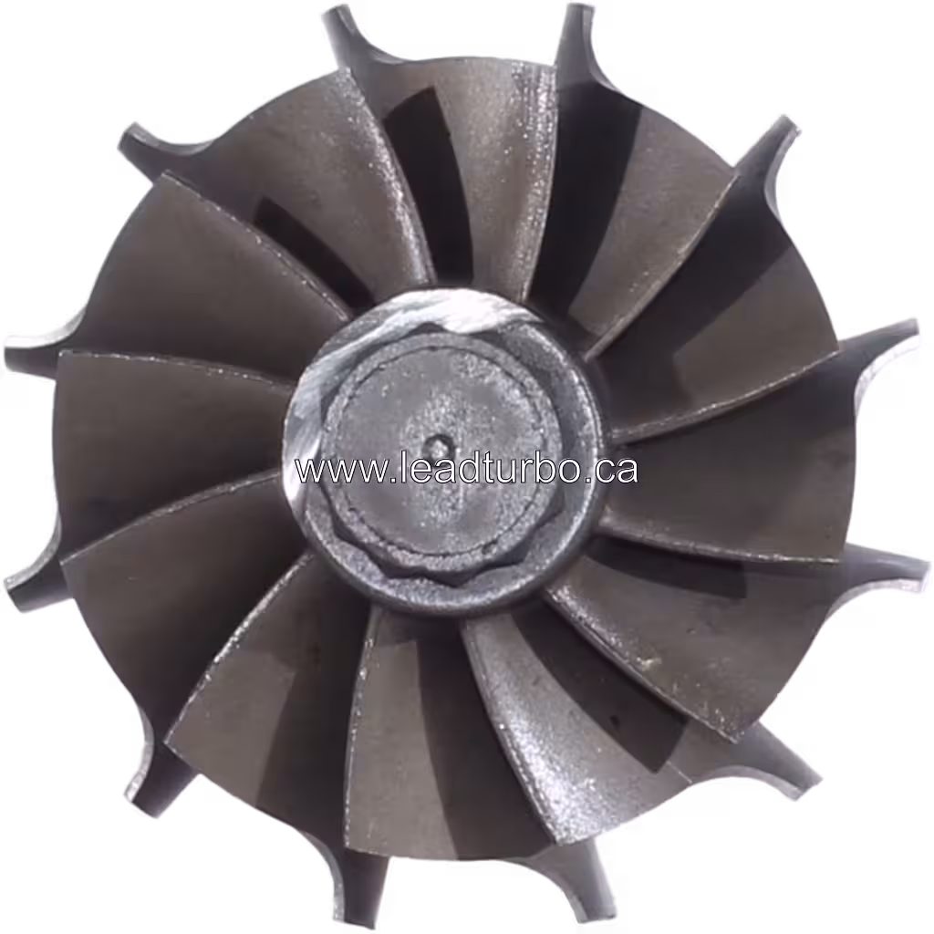 Roue Turbine 3534355 TW pour Turbo HX50W IVECO 8460 top view