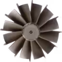 Roue de turbine 3522880-70 pour Turbo H1E Perkins CV8 360G thumbnail 2