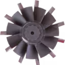 Roue de turbine 3539805-11 pour turbocompresseur J96 thumbnail 2