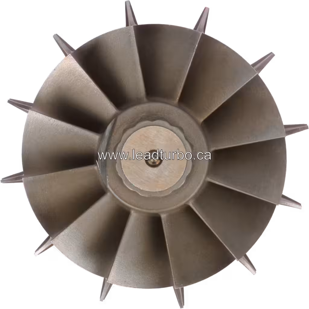 Roue de turbine 4030893 TW pour turbo HX52 Scania DT12 11 top view