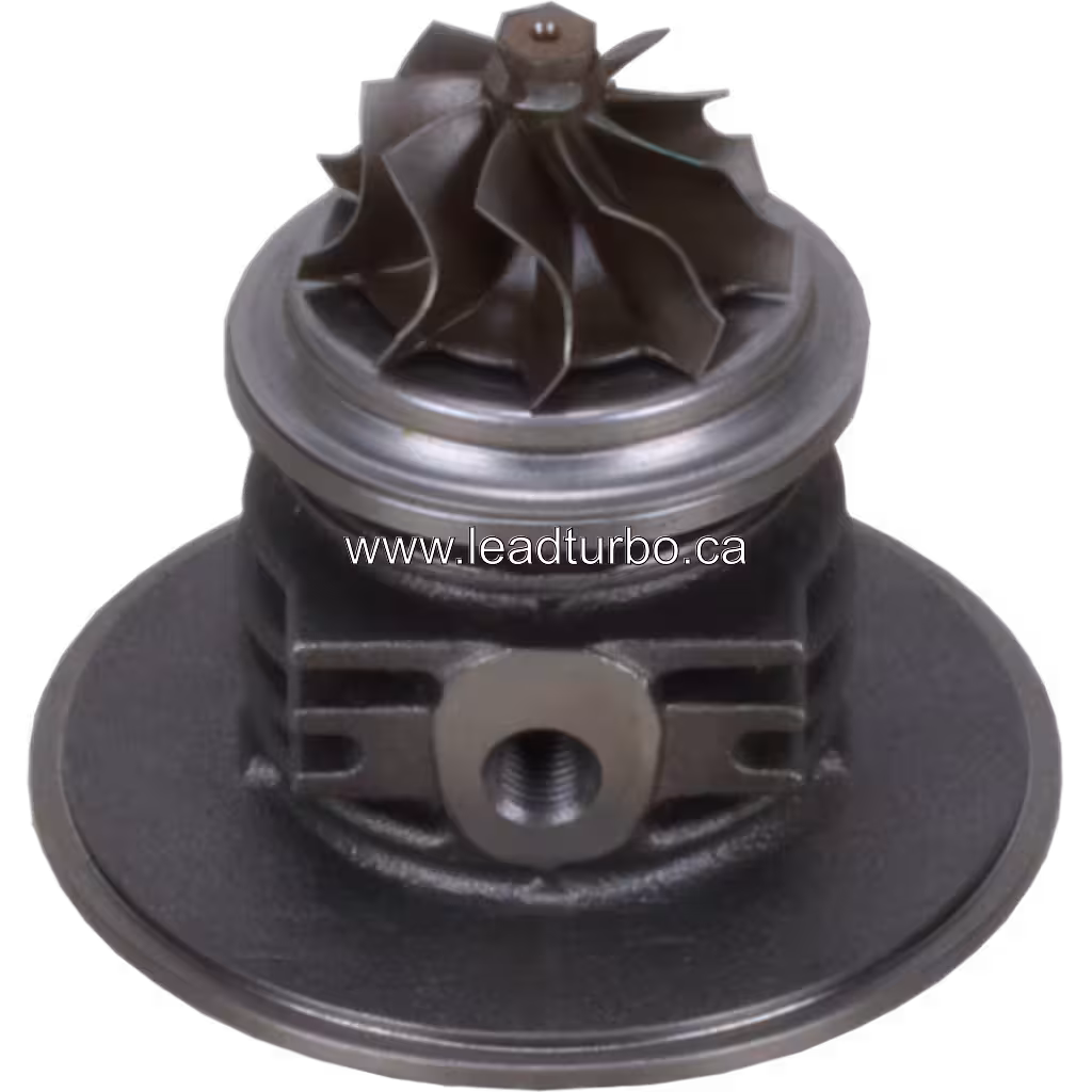 TA2505 Turbocharger Core 454163-5002 for Fiat Grande Punto bottom 45 degree view