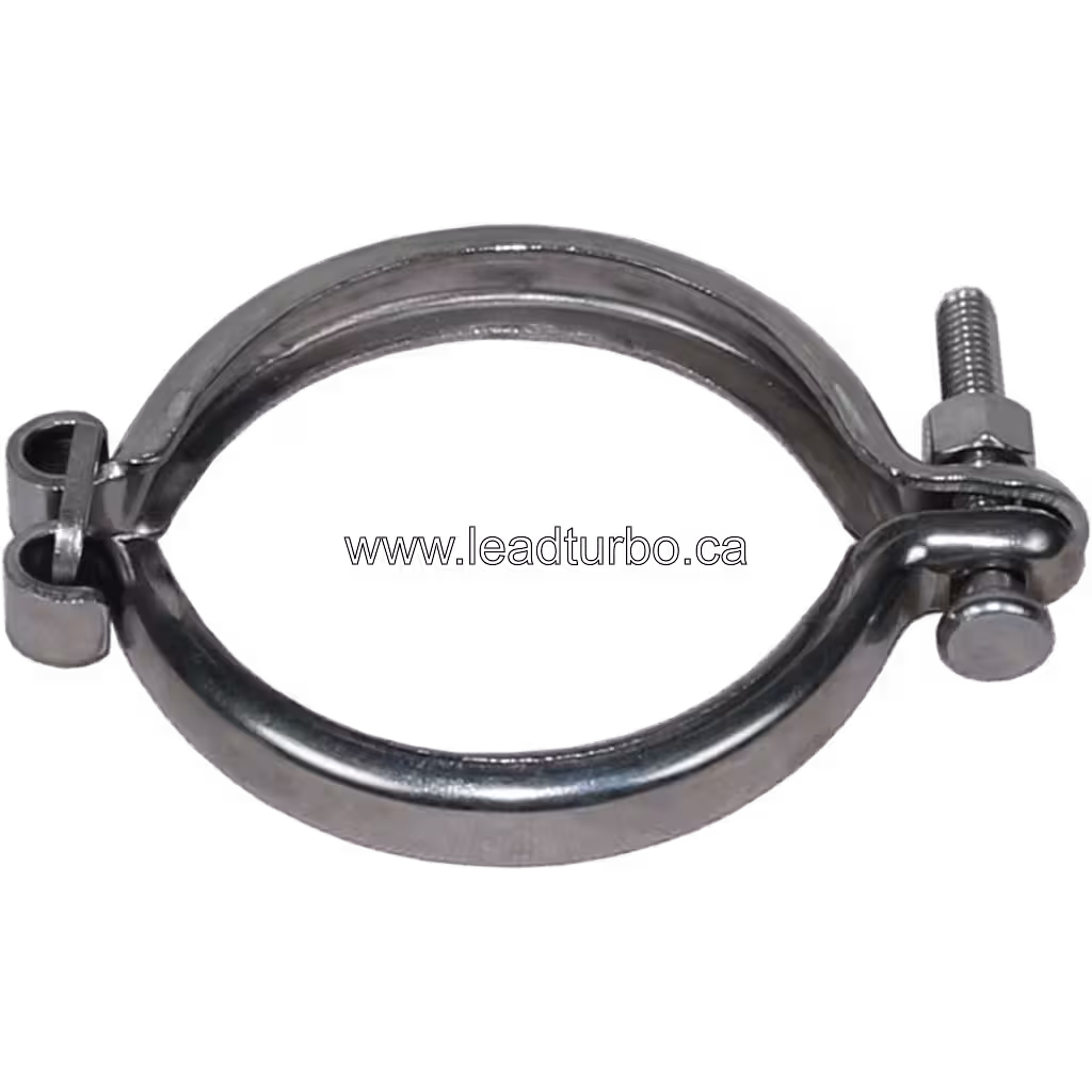 TD04 VC-TH J96 Turbocharger V-band Replacement 45 degree view